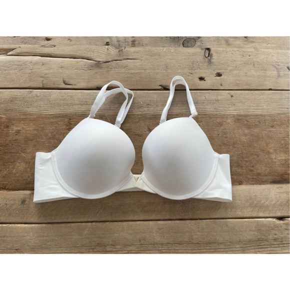 Victoria's Secret Other - Victoria's Secret Smooth White 36DDD Love Cloud Push Up Plunge Bra VS